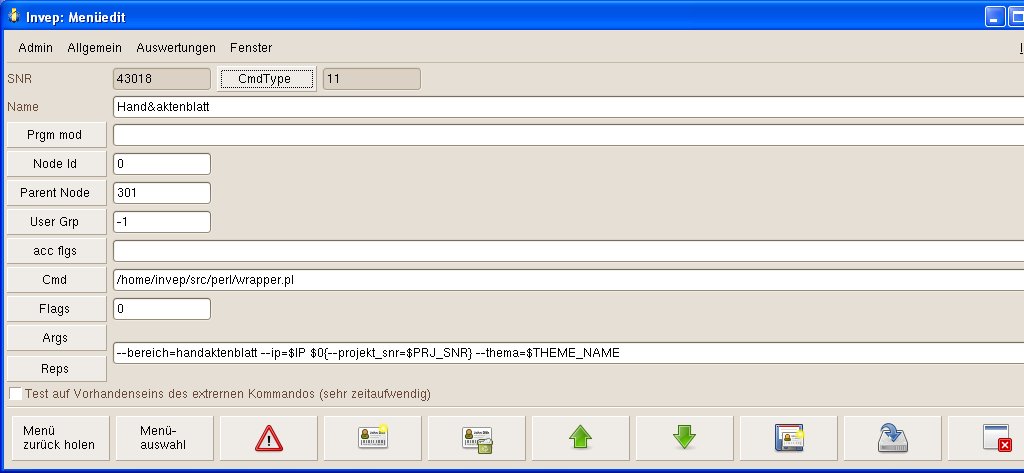 Image menuedit